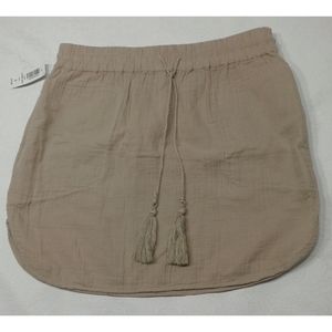 NEW Community pull on skirt Kaky color size S